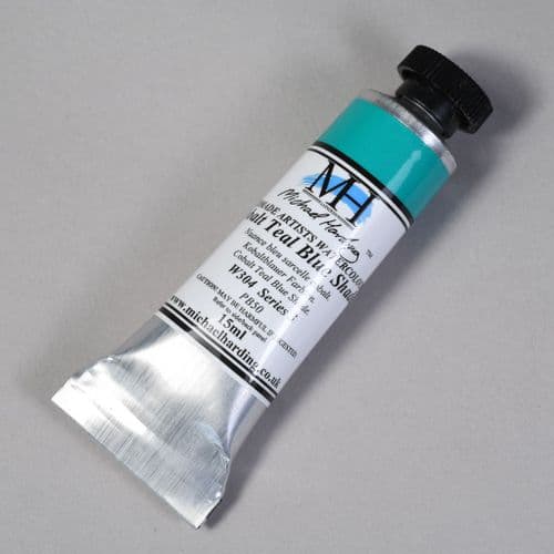 Michael Harding: Watercolour W304 Cobalt Teal Blue Shade, 15ml
