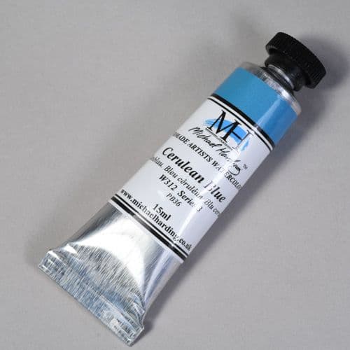 Michael Harding: Watercolour W312 Cerulean Blue, 15ml