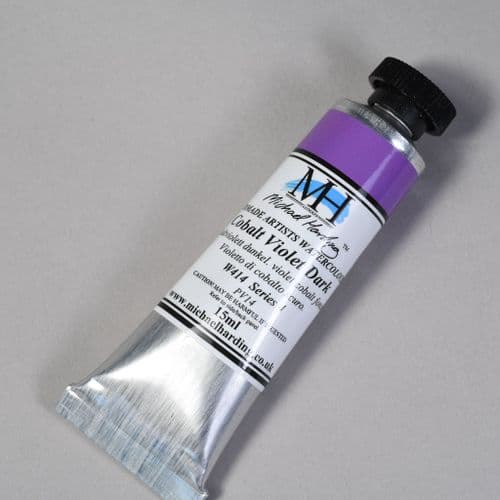 Michael Harding: Watercolour W414 Cobalt Violet Dark, 15ml