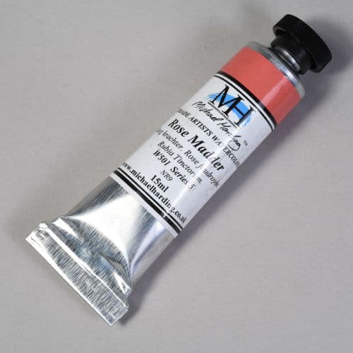 Michael Harding: Watercolour W501 Rose Madder, 15ml