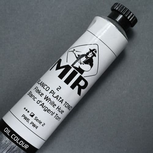 Mir: 2 Flake White Hue Oil Colour, 60ml