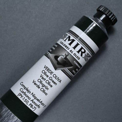 Mir: 20A Olive Green Oil Colour, 60ml