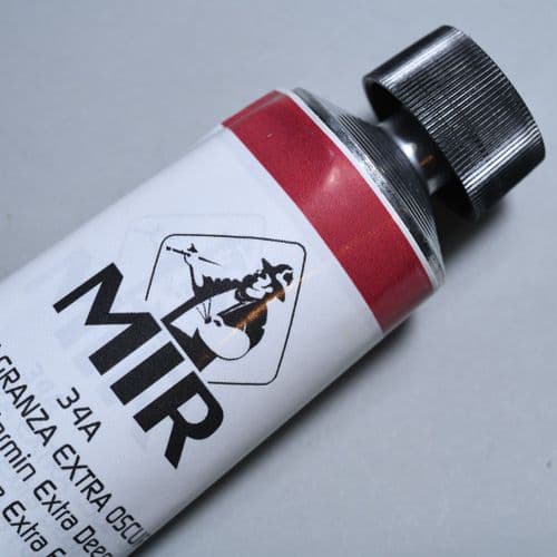 Mir: 34A Madder Carmine Extra Deep Oil Colour, 200ml
