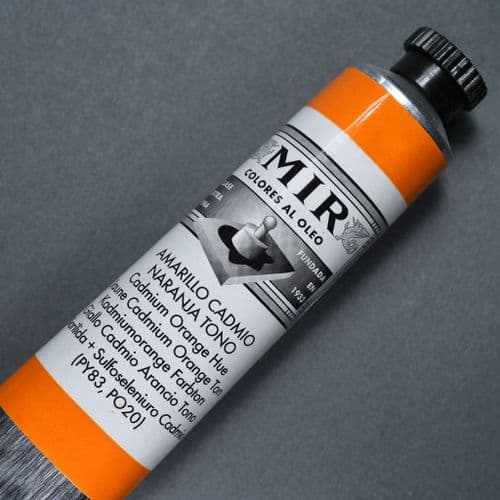 Mir: 8 Cadmium Orange Hue Oil Colour, 60ml