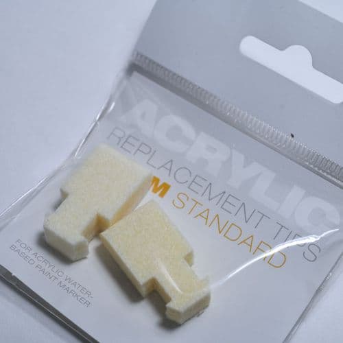 MON-78-325878 Montana 30mm Acrylic Replacement Tips for Marker Pen (pack of 2)