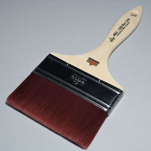 Omega: s.463 'Red Silk' Spalter Varnish brush 120mm