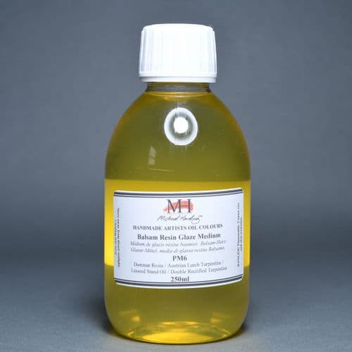 PM6. Balsam Resin Medium, Michael Harding, 250ml bottle. 5% off.