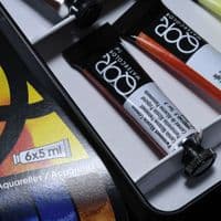 QoR: 0001 Introductory Set, Watercolours, 6 x 5ml