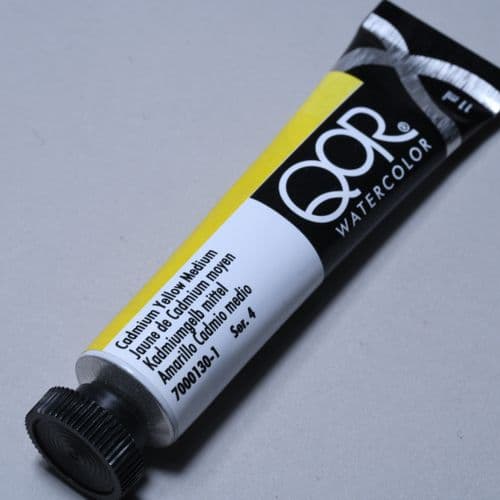 QoR: 130 Cadmium Yellow Medium Watercolour, 11ml