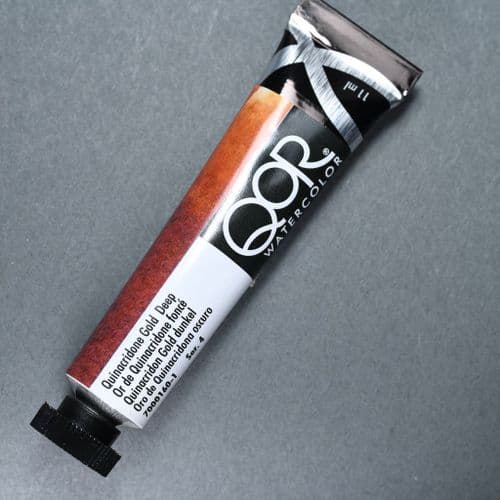 QoR: 160 Quinacridone Gold Deep Watercolour, 11ml