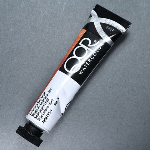 QoR: 195 Cadmium Red Light Watercolour, 11ml