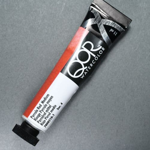 QoR: 210 Pyrrole Red Medium Watercolour, 11ml