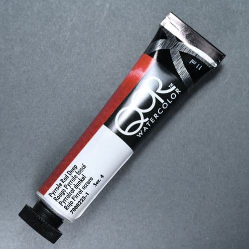 QoR: 225 Pyrrole Red Deep Watercolour, 11ml