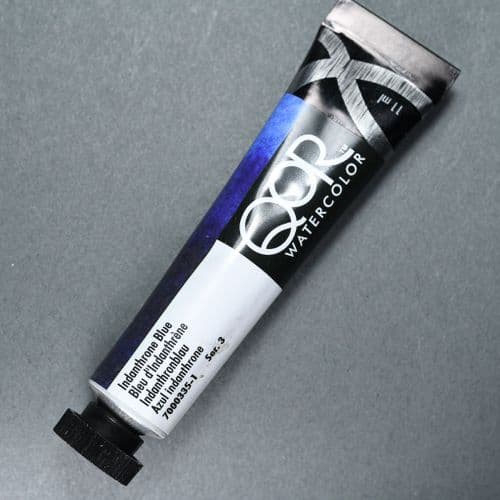 QoR: 335 Indanthrone Blue Watercolour, 11ml