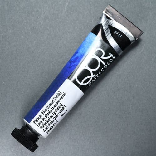 QoR: 345 Phthalo Blue (Green shade) Watercolour, 11ml