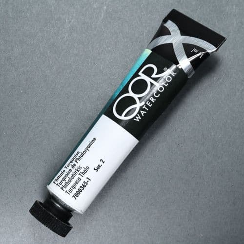 QoR: 365 Phthalo Turquoise Watercolour, 11ml
