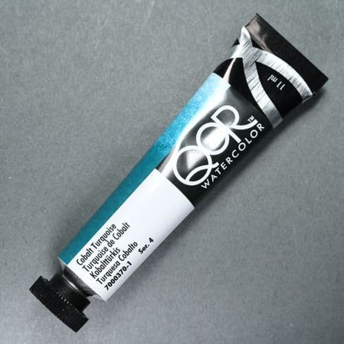 QoR: 370 Cobalt Turquoise Watercolour, 11ml