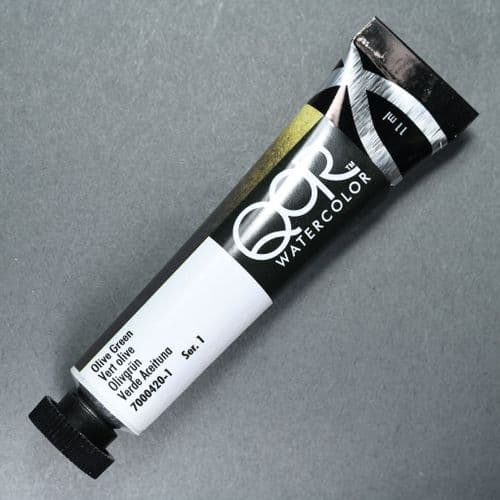 QoR: 420 Olive Green Watercolour, 11ml