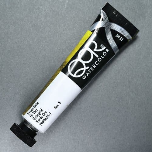 QoR: 425 Green Gold Watercolour, 11ml