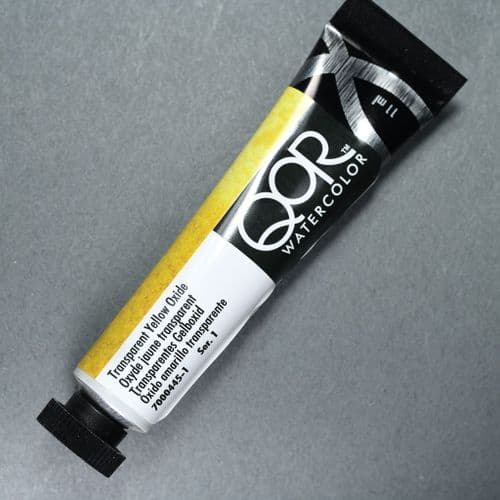 QoR: 445 Transparent Yellow Oxide Watercolour, 11ml