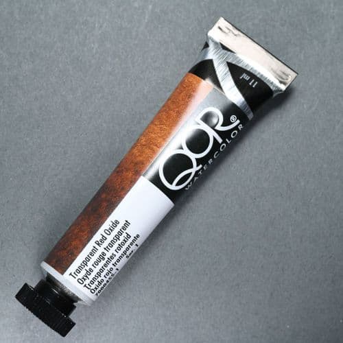QoR: 455 Transparent Red Oxide Watercolour, 11ml