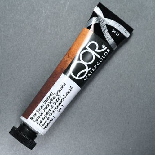 QoR: 470 Burnt Sienna (natural) Watercolour, 11ml