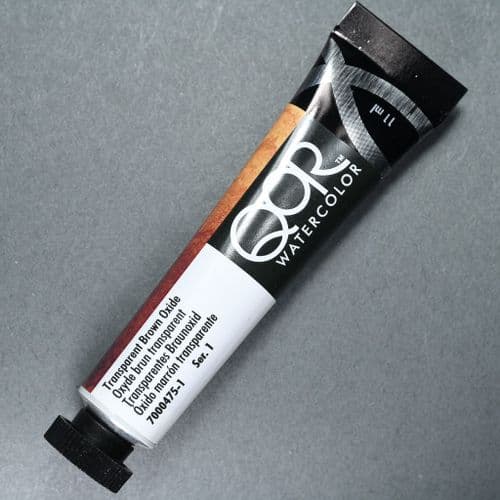 QoR: 475 Transparent Brown Oxide Watercolour, 11ml
