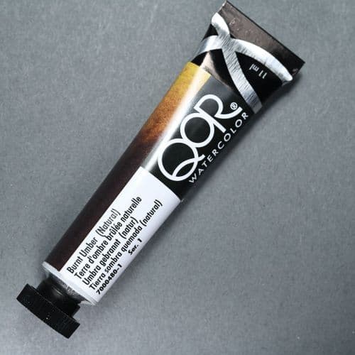 QoR: 480 Burnt Umber (natural) Watercolour, 11ml
