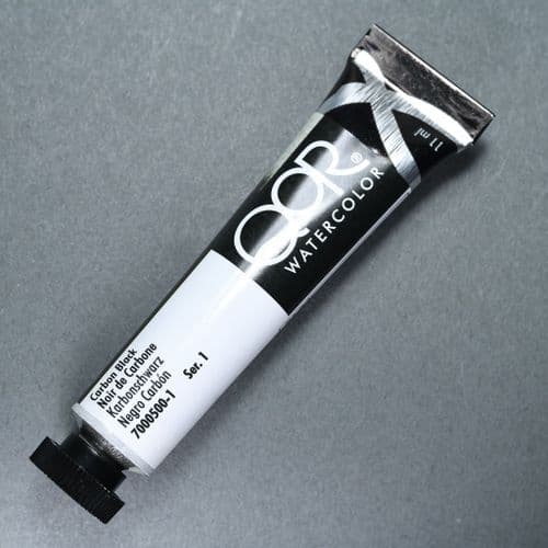 QoR: 500 Carbon Black Watercolour, 11ml