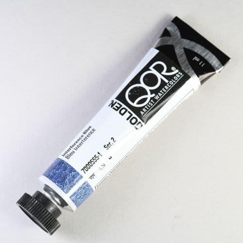 QoR: 555 Interference Blue Watercolour, 11ml