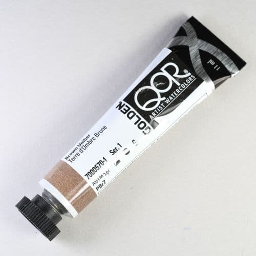 QoR: 570 Brown Umber Watercolour, 11ml