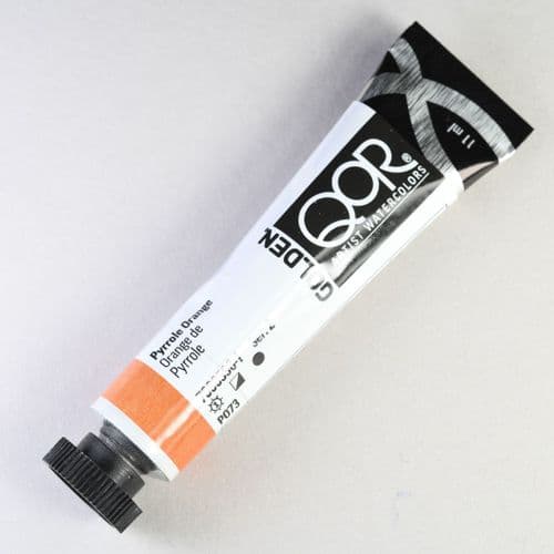 QoR: 590 Pyrrole Orange Watercolour, 11ml