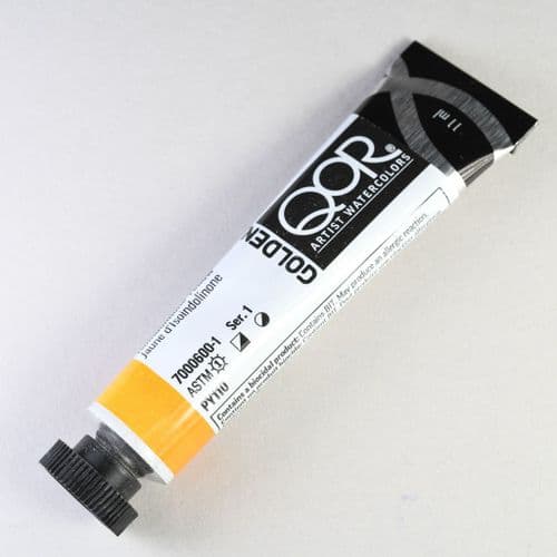 QoR: 600 Isoindolinone Yellow Watercolour, 11ml