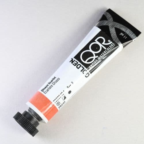 QoR: 640 Disazo Scarlet Watercolour, 11ml