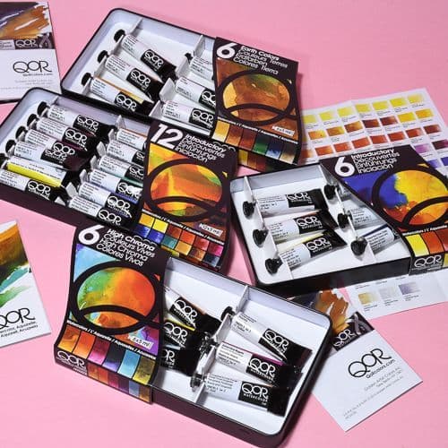 QoR Watercolours & Mediums