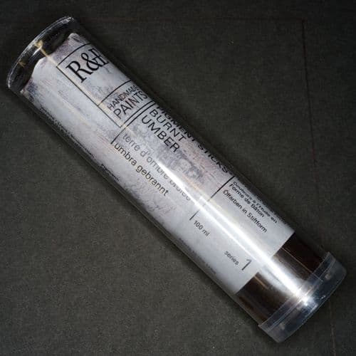 R&F: 16 Burnt Umber Pigment Stick, 100ml