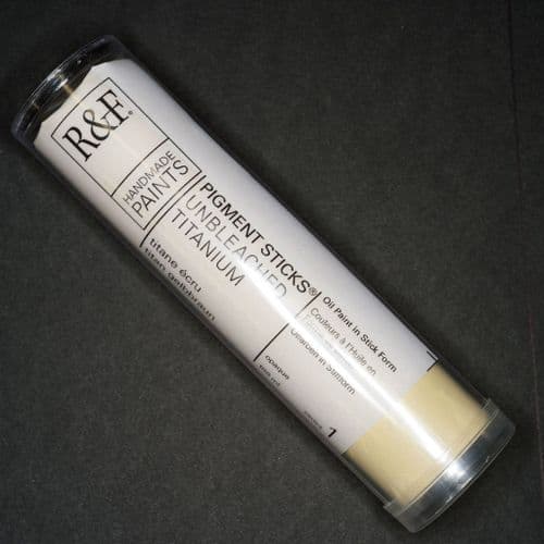 R&F: 1A Unbleached Titanium Pigment Stick, 100ml