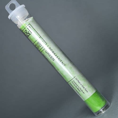 R&F: 3G Permanent Green Pigment Stick, 38ml