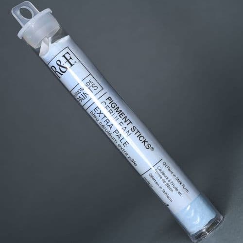 R&F: 46 Cerulean Blue Extra Pale Pigment Stick, 38ml