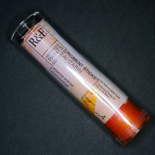 R&F: 4E Alizarine Orange Pigment Stick, 100ml