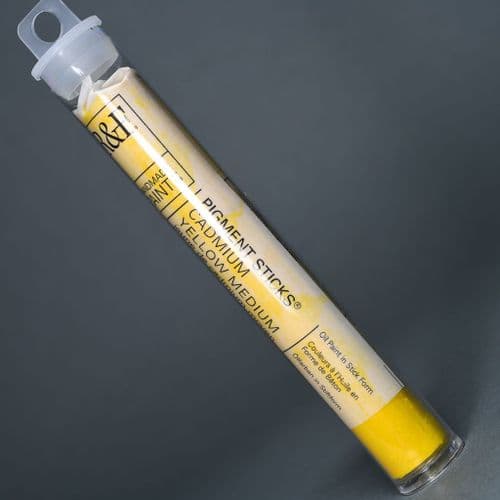 R&F: 52 Cadmium Yellow Medium Pigment Stick, 38ml