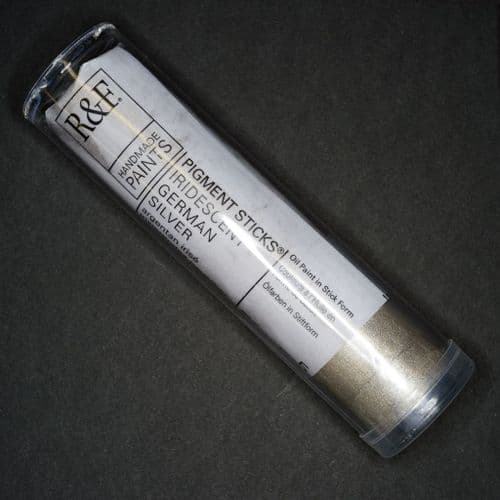 R&F: 82 Iridescent German Silver Pigment Stick, 100ml
