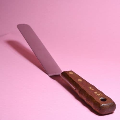 RGM Tech Palette Knife 8013 - Cranked with rounded blade - 17.5cm length