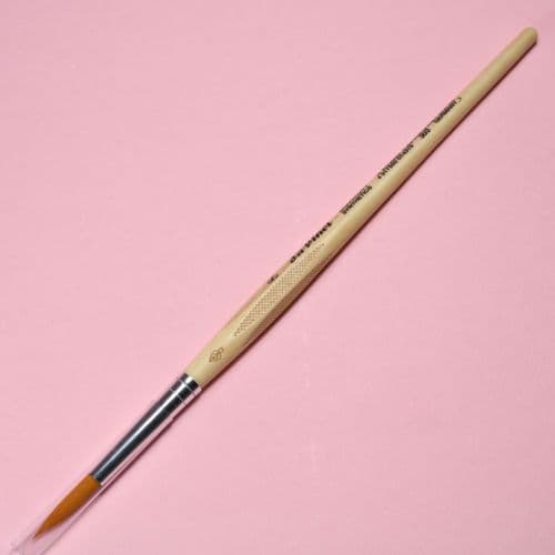 s.303 da Vinci Junior Synthetic brush, Round, Size 8