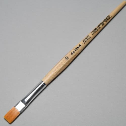 s.304 da Vinci Junior Synthetic brush, Flat, Size 14
