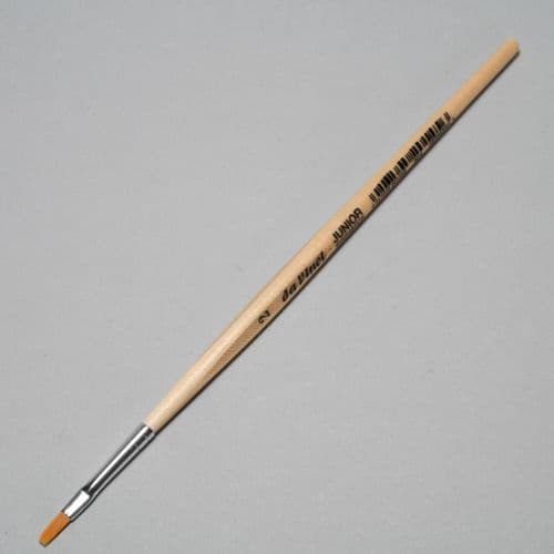 s.304 da Vinci Junior Synthetic brush, Flat, Size 2