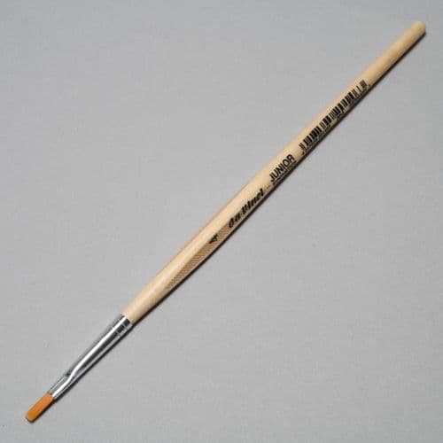 s.304 da Vinci Junior Synthetic brush, Flat, Size 4