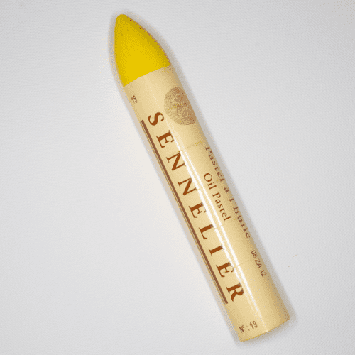 Sennelier: 019  Lemon Yellow Oil Pastel Large