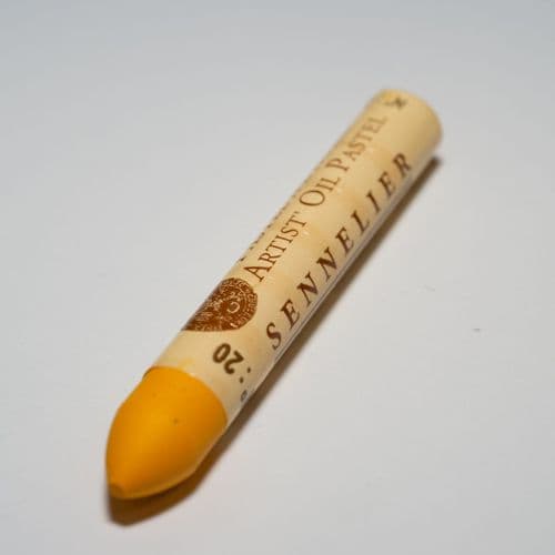 Sennelier: 020  Yellow Deep Oil Pastel