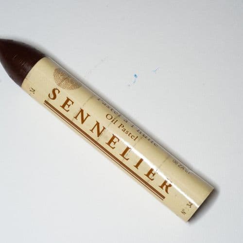 Sennelier: 034 Burnt Umber Oil Pastel Large